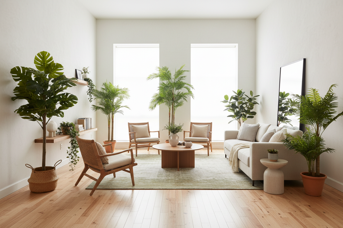10 plantas artificiales de interior que parecen reales (y no necesitan cuidados)