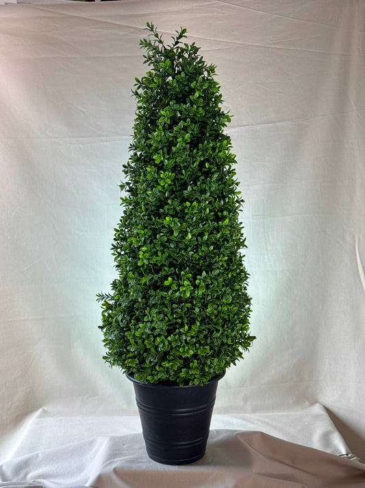Torre de Boj Artificial (Boxwood) - Topiario Cónico UV. 135 cm