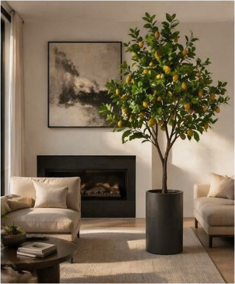 Limonero Artificial con Base - 250 cm