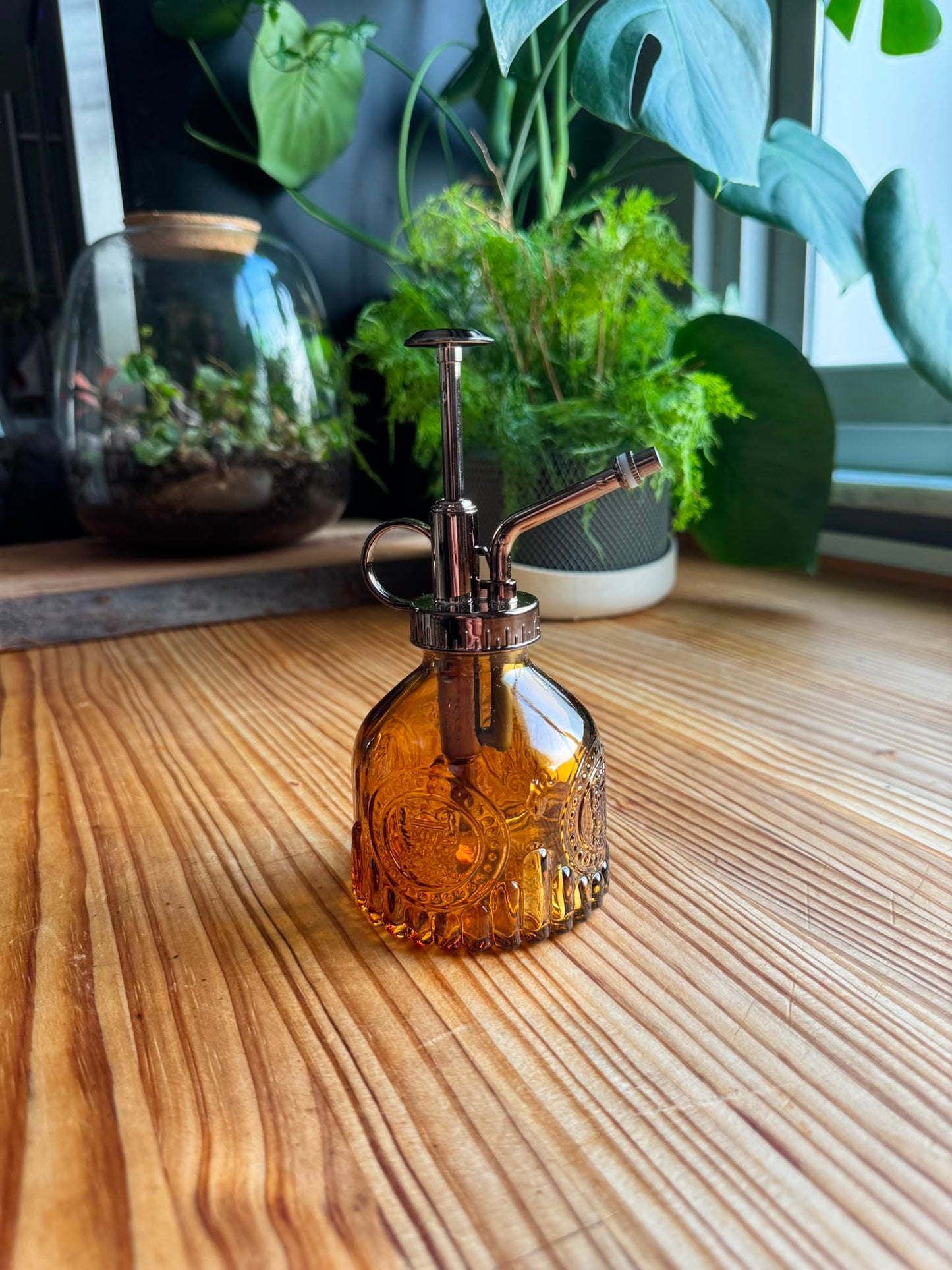 Pulverizador Decorativo para Plantas de Cristal Ámbar