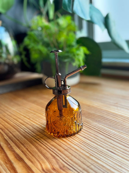 Pulverizador Decorativo para Plantas de Cristal Ámbar